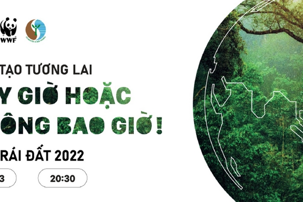 Giờ Trái Đất năm 2022: Tắt đèn - cùng hành động, 'bật sáng' tương lai