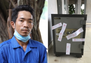 Công an huyện Tân Châu: Bắt giữ đối tượng trộm cắp két sắt