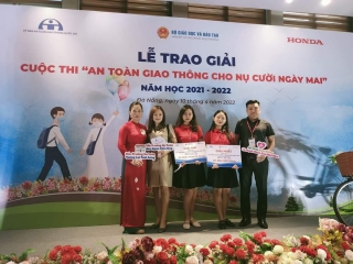Học sinh Lào Cai đạt giải nhất cuộc thi “An toàn giao thông cho nụ cười ngày mai”