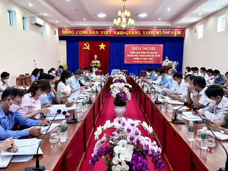 Tổ chức Đại hội chi bộ trực thuộc Đảng bộ cơ sở nhiệm kỳ 2022-2025 hoàn thành chậm nhất tháng 7.2022