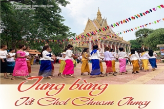 Tưng bừng Tết Chol Chnam Thmay