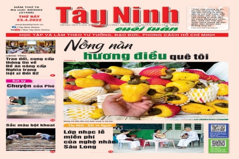 Điểm báo in Tây Ninh ngày 23.04.2022