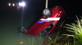 Công an Tây Ninh: Tìm được thi thể người bị tai nạn cùng xe ô tô dưới kênh Đông