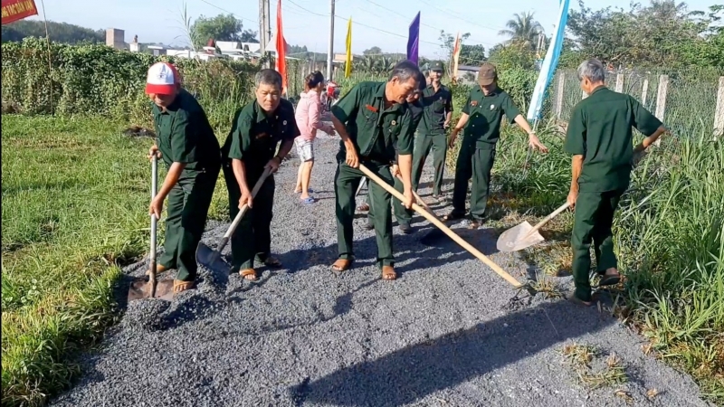 Cựu chiến binh với công tác bảo đảm trật tự an toàn giao thông