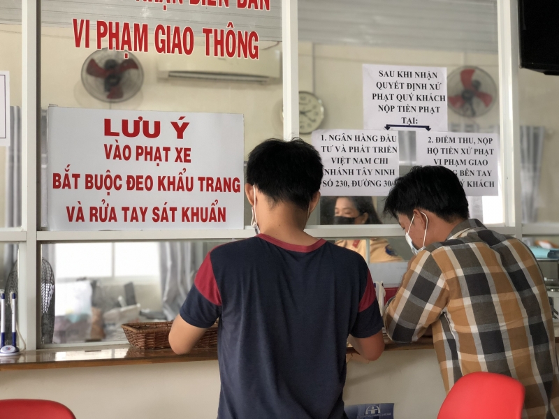 Hướng dẫn nộp phạt trong lĩnh vực giao thông đường bộ trên Cổng dịch vụ công quốc gia