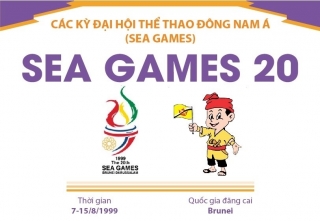[Infographics] Đại hội thể thao Đông Nam Á lần thứ 20 - SEA Games 1999