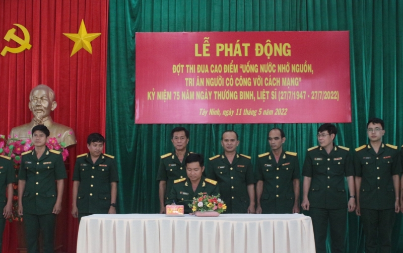 Phát động thi đua cao điểm kỷ niệm 75 năm Ngày Thương binh – Liệt sĩ