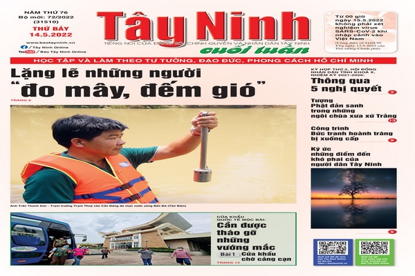 Điểm báo in Tây Ninh ngày 14.05.2022