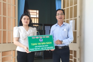 Thư viện tỉnh: Khảo sát hoạt động phòng đọc, tủ sách cơ sở tại thị xã Trảng Bàng