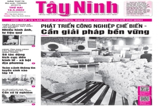 Điểm báo in Tây Ninh ngày 16.05.2022