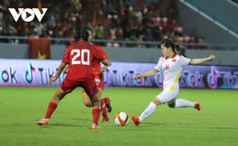ĐT bóng đá nữ Việt Nam đối đầu Myanmar ở bán kết SEA Games 31