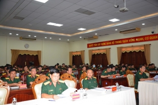 Đảng ủy Bộ CHQS tỉnh: Tuyên truyền kết quả Hội nghị Trung ương 5 khóa XIII