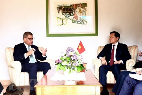 Phó Thủ tướng Lê Minh Khái: Việt Nam coi trọng hợp tác với WEF