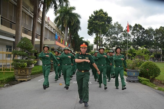 Thao trường cuối khoá huấn luyện