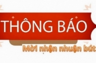 Thông báo nhận Nhuận bút