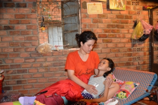 Châu Thành: Một cháu bé bị bệnh hiểm nghèo cần sự giúp đỡ
