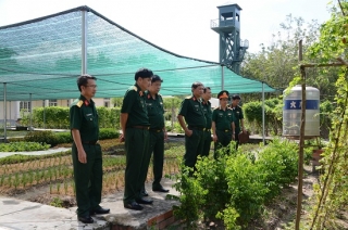 Kiểm tra kết quả thực hiện nhiệm vụ quân sự – quốc phòng tại Tây Ninh