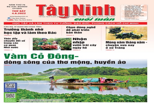 Điểm báo in Tây Ninh ngày 04.06.2022