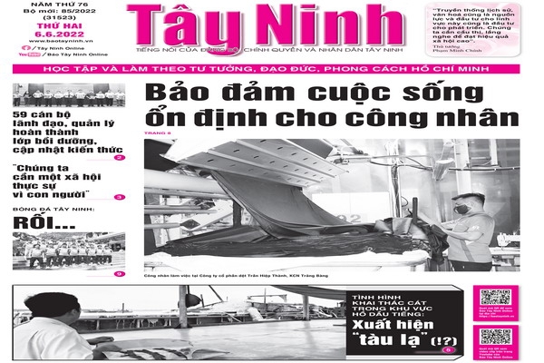 Điểm báo in Tây Ninh ngày 06.06.2022