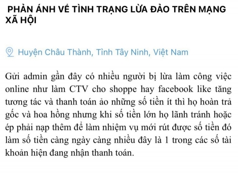 Cảnh giác chiêu tuyển dụng cộng tác viên online