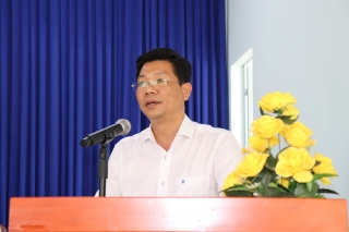 Đại biểu HĐND tỉnh, huyện Gò Dầu tiếp xúc cử tri xã Thạnh Đức