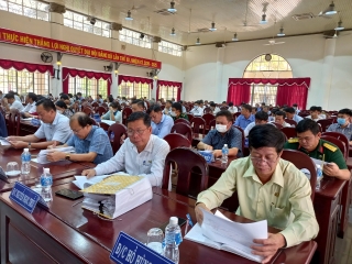 Tân Biên: Hội nghị cán bộ chủ chốt về công tác quy hoạch cán bộ