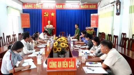 Ban Pháp chế HĐND huyện Bến Cầu: Giám sát công tác tạm giam, tạm giữ tại Công an huyện Bến Cầu