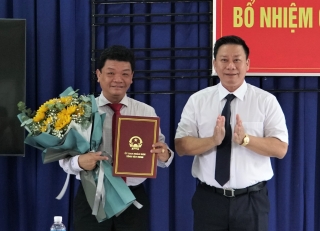 Ông Nguyễn Nam Hưng được bổ nhiệm giữ chức Giám đốc Sở Xây dựng