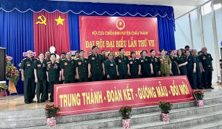 Hội Cựu chiến binh huyện Châu Thành: Đại hội đại biểu lần thứ VII, nhiệm kỳ 2022-2027