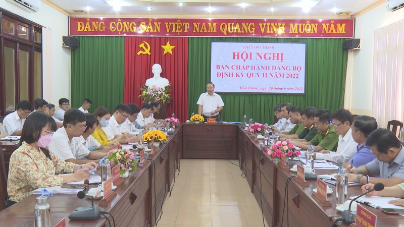 6 tháng đầu năm 2022: Thị xã Hoà Thành thu ngân sách tăng gần 78,5% so với cùng kỳ