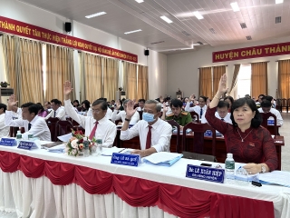 HĐND huyện Châu Thành: Tổ chức kỳ họp thứ 4, khoá XII