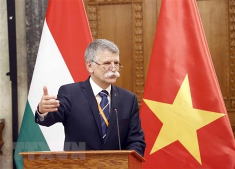 Hai Chủ tịch Quốc hội Việt Nam-Hungary chủ trì tọa đàm lập pháp