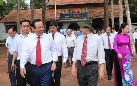 Khánh thành công trình trùng tu, tôn tạo Khu di tích quốc gia Căn cứ Đảng uỷ Dân-Chính-Đảng tại Trung ương Cục miền Nam