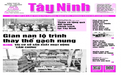 Điểm báo in Tây Ninh ngày 06.07.2022