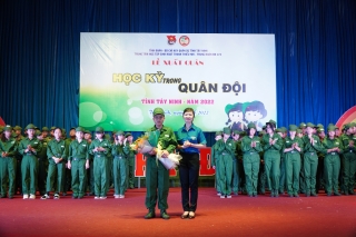 Tây Ninh: Khởi động chương trình Học kỳ trong quân đội năm 2022