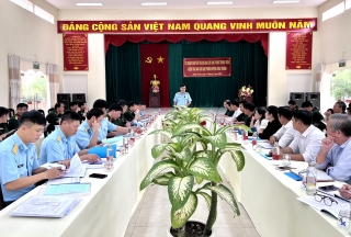 Đoàn kiểm tra chuyên trách Ban Chỉ đạo phòng không nhân dân Trung ương: Kiểm tra công tác phòng không nhân dân tại huyện Châu Thành