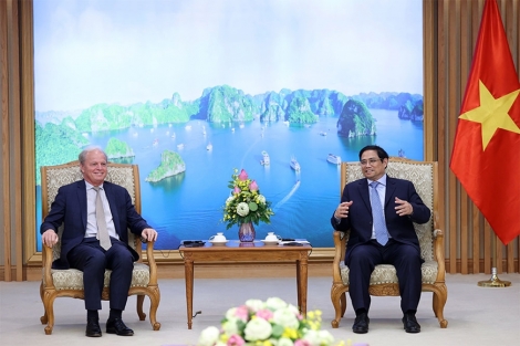 Thủ tướng Chính phủ Phạm Minh Chính tiếp Tổng giám đốc điều hành WB