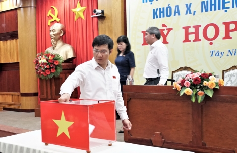 Bầu bổ sung Uỷ viên UBND tỉnh Tây Ninh nhiệm kỳ 2021 - 2026