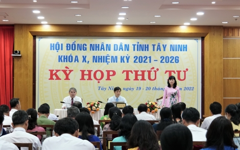 Bế mạc kỳ họp thứ 4 HĐND tỉnh khóa X, nhiệm kỳ 2021 - 2026