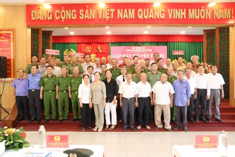 Công an Tây Ninh: Kỷ niệm 60 năm ngày truyền thống lực lượng CSND