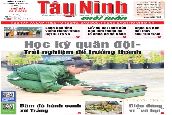 Điểm báo in Tây Ninh ngày 23.07.2022