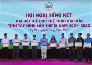 Tổng kết Đại hội TDTT các cấp tỉnh Tây Ninh: Thị xã Hoà Thành hạng Nhất