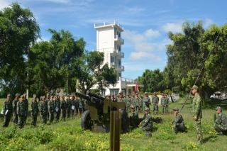 Bộ CHQS tỉnh: Huấn luyện cán bộ binh chủng quân nhân dự bị