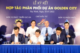 Ký kết hợp tác phân phối dự án Golden City–Tây Ninh