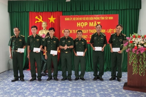 BĐBP tỉnh Tây Ninh họp mặt kỷ niệm 75 năm Ngày Thương binh - Liệt sĩ