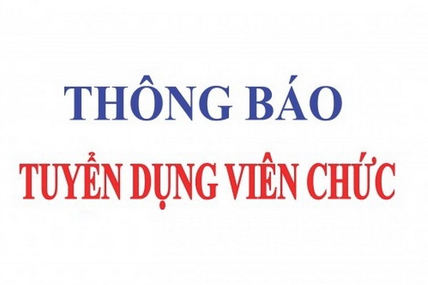 Sở Nội vụ Tây Ninh thông báo tuyển dụng viên chức