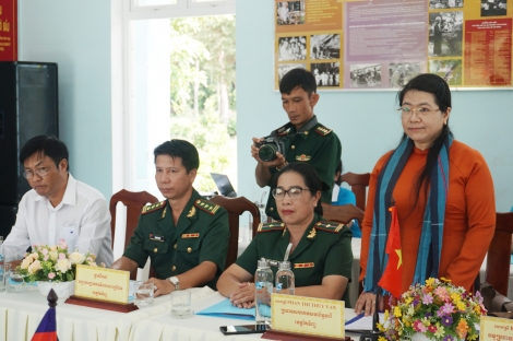 Tiếp tục phát triển mối quan hệ hữu nghị, hợp tác giữa phụ nữ 2 tỉnh Tây Ninh và Prey Veng