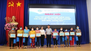 Gò Dầu: 20 hội viên phụ nữ có đất sản xuất nông nghiệp bị thu hồi tại KCN Phước Đông-Bời Lời được hỗ trợ vốn