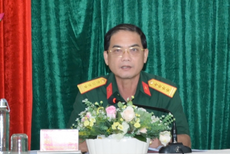 Chỉ huy trưởng Bộ CHQS tỉnh Ngô Thành Đồng: Đối thoại dân chủ tại Trung đoàn 174
