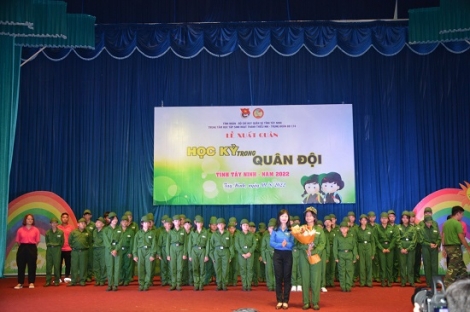 Lễ xuất quân Học kỳ quân đội tỉnh Tây Ninh năm 2022